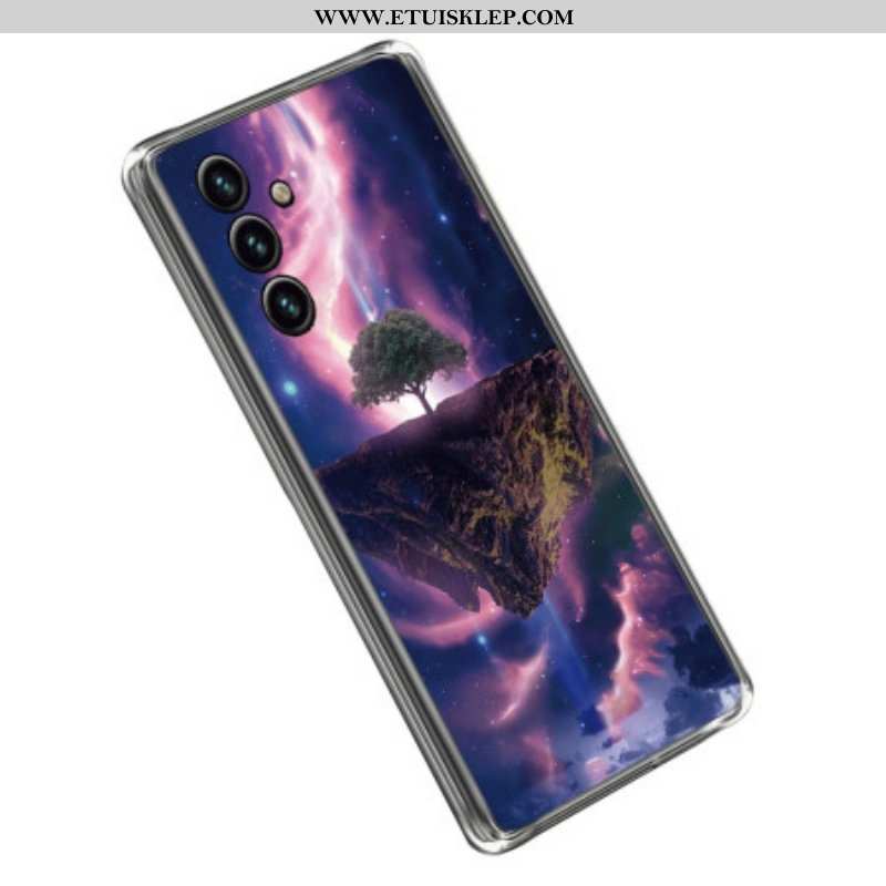 Etui do Samsung Galaxy A14 / A14 5G Silikonowe Futurystyczne Drzewo